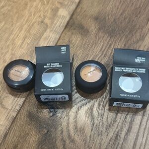 MAC Cosmetics Eye Shadow Set - Amber Lights, These Bags, Powder Kiss